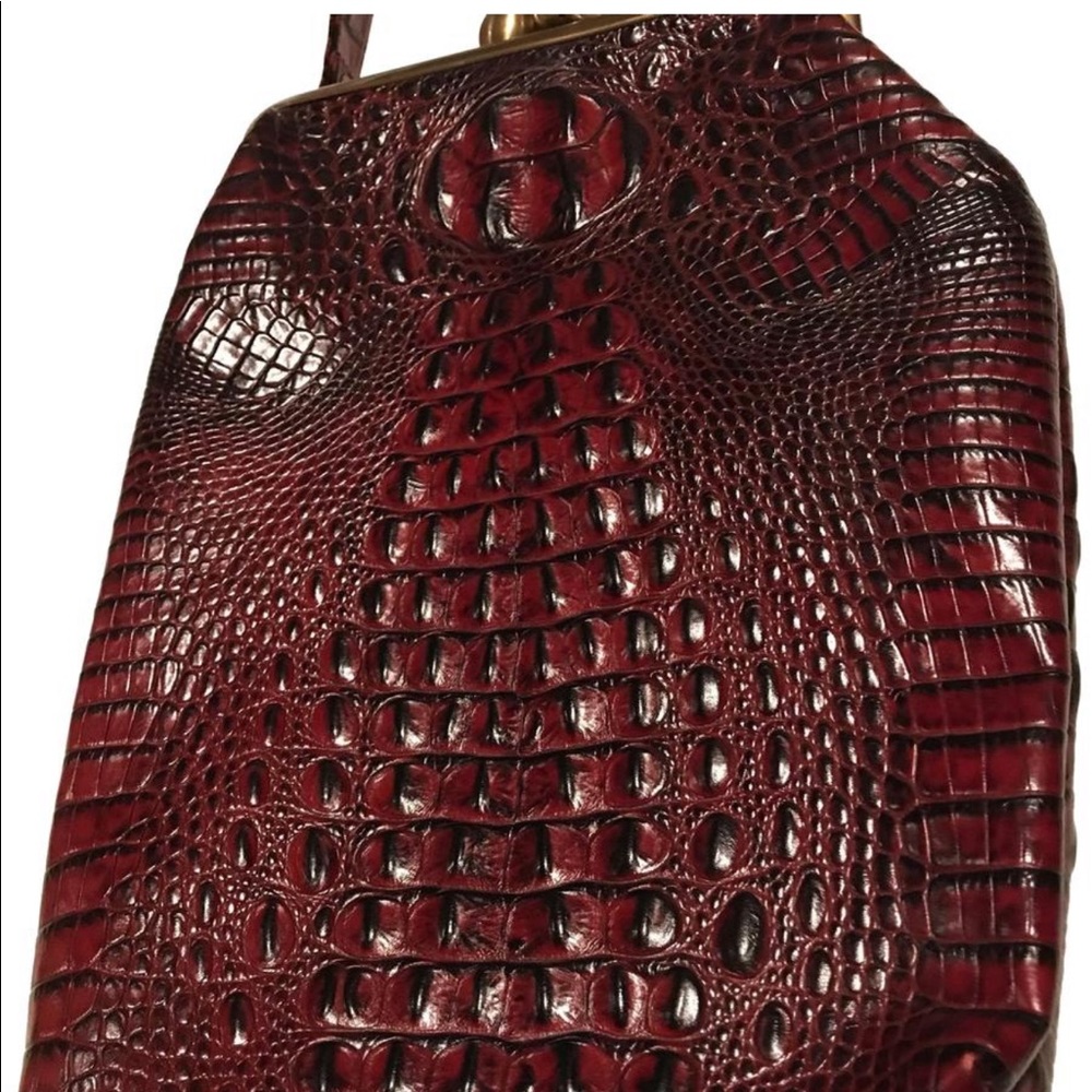 Leather purse very unique.